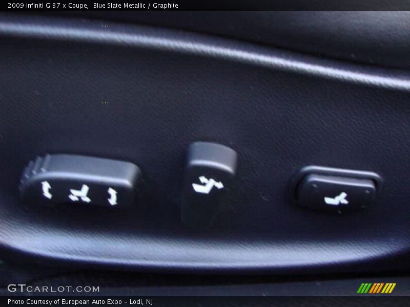 Blue Slate Metallic / Graphite 2009 Infiniti G 37 x Coupe