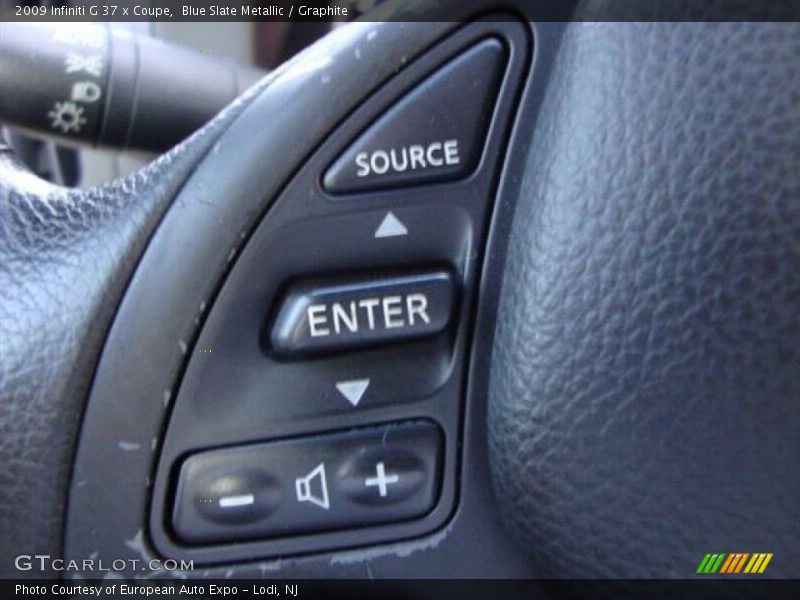 Blue Slate Metallic / Graphite 2009 Infiniti G 37 x Coupe