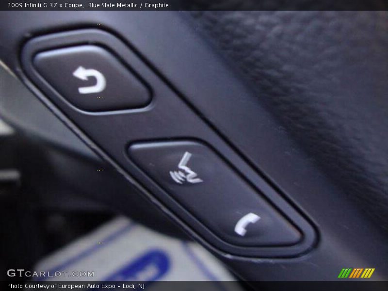 Blue Slate Metallic / Graphite 2009 Infiniti G 37 x Coupe