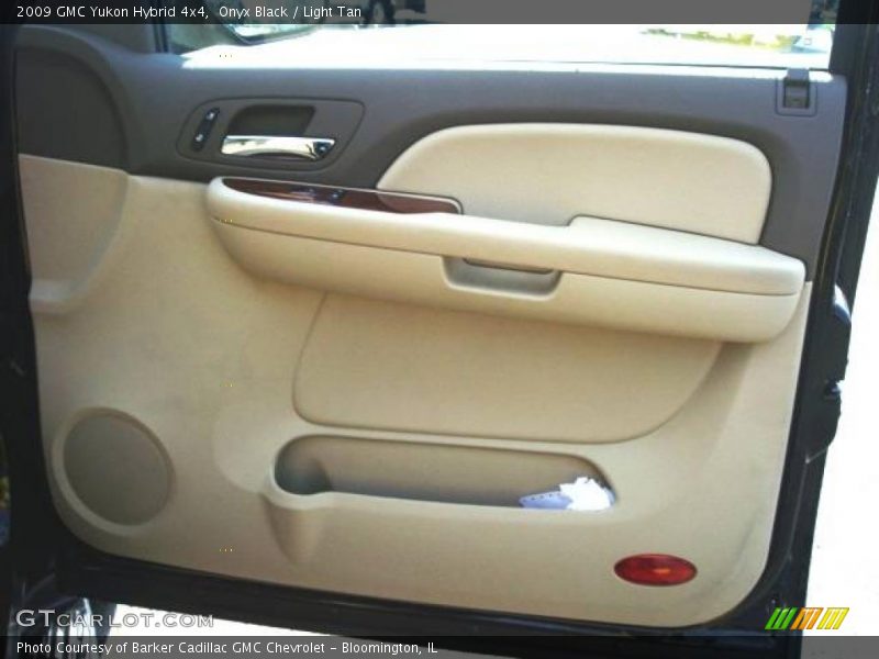 Onyx Black / Light Tan 2009 GMC Yukon Hybrid 4x4
