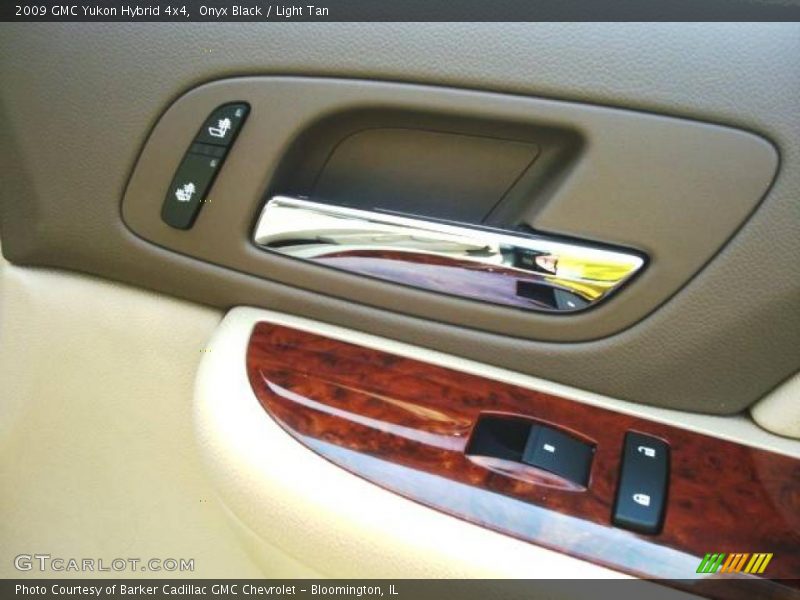 Onyx Black / Light Tan 2009 GMC Yukon Hybrid 4x4