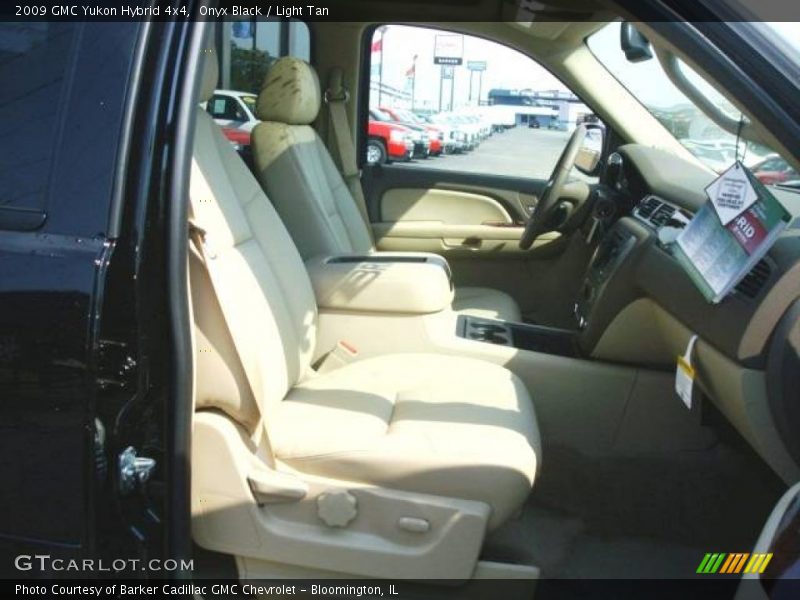 Onyx Black / Light Tan 2009 GMC Yukon Hybrid 4x4