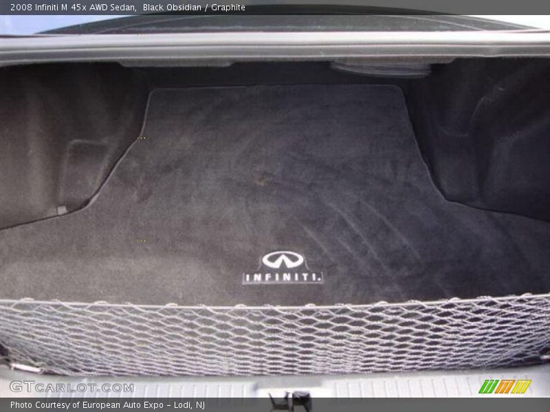 Black Obsidian / Graphite 2008 Infiniti M 45x AWD Sedan