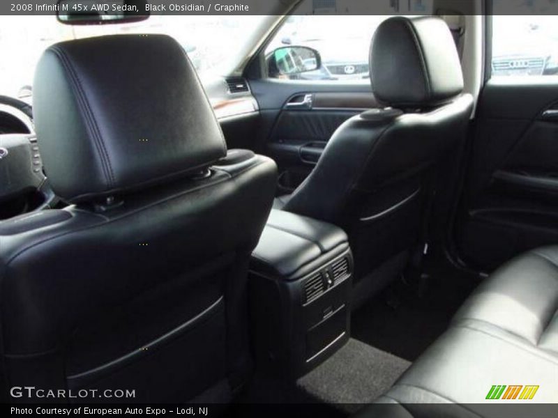 Black Obsidian / Graphite 2008 Infiniti M 45x AWD Sedan
