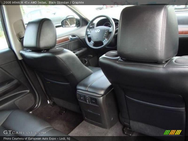 Black Obsidian / Graphite 2008 Infiniti M 45x AWD Sedan