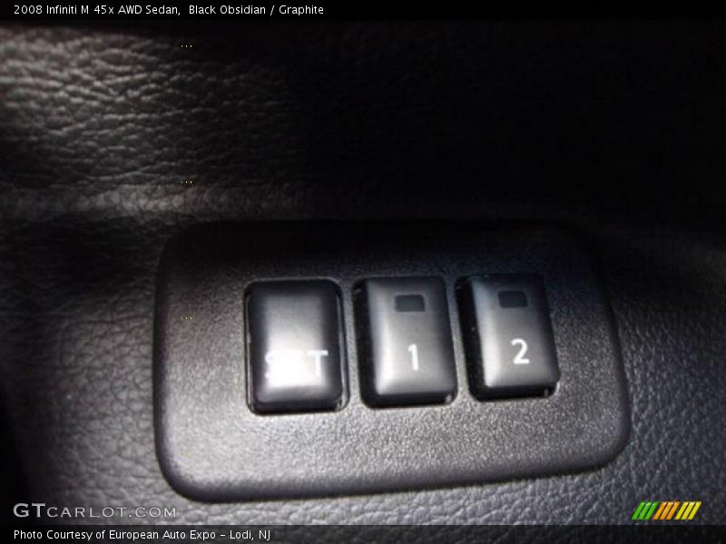 Black Obsidian / Graphite 2008 Infiniti M 45x AWD Sedan