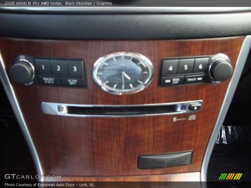 Black Obsidian / Graphite 2008 Infiniti M 45x AWD Sedan
