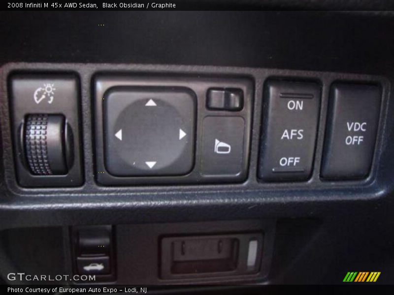 Black Obsidian / Graphite 2008 Infiniti M 45x AWD Sedan