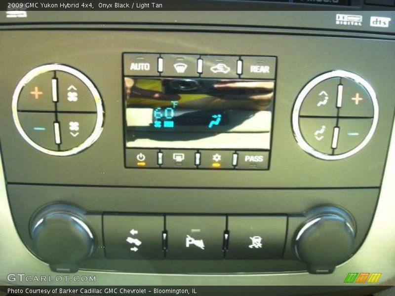 Onyx Black / Light Tan 2009 GMC Yukon Hybrid 4x4
