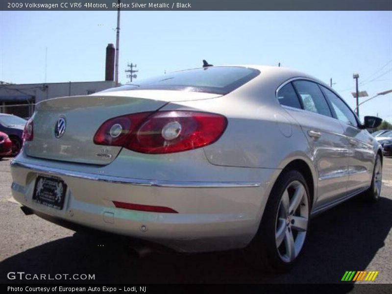Reflex Silver Metallic / Black 2009 Volkswagen CC VR6 4Motion