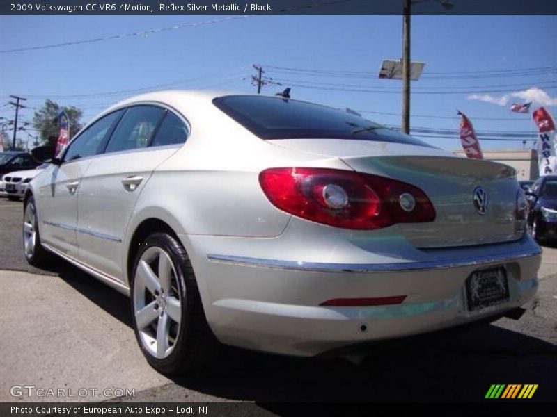 Reflex Silver Metallic / Black 2009 Volkswagen CC VR6 4Motion