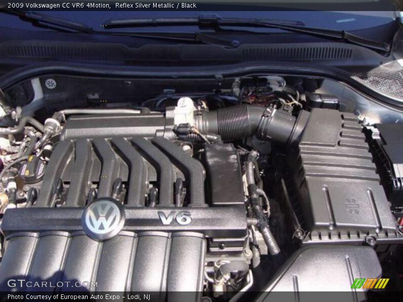 Reflex Silver Metallic / Black 2009 Volkswagen CC VR6 4Motion