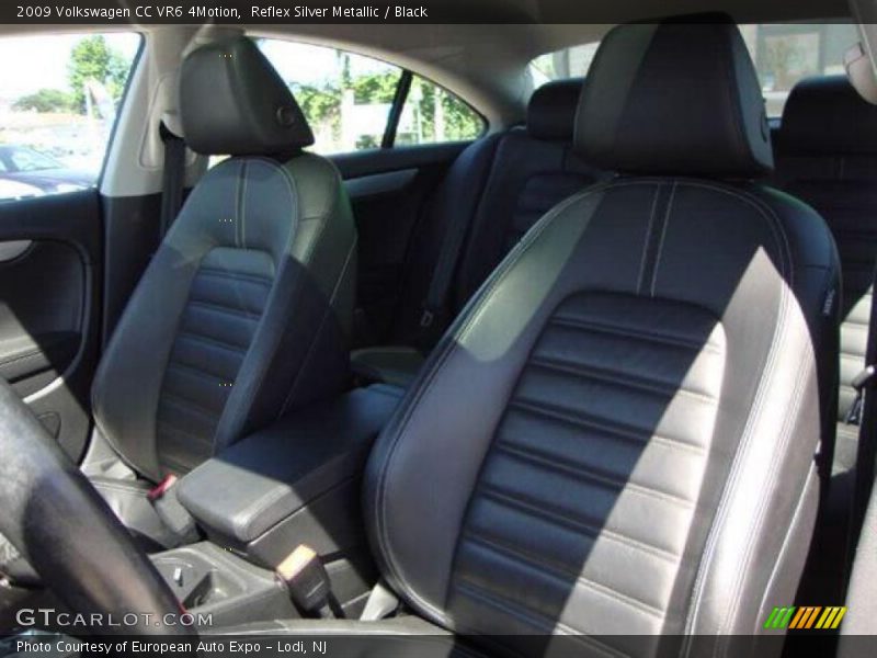 Reflex Silver Metallic / Black 2009 Volkswagen CC VR6 4Motion