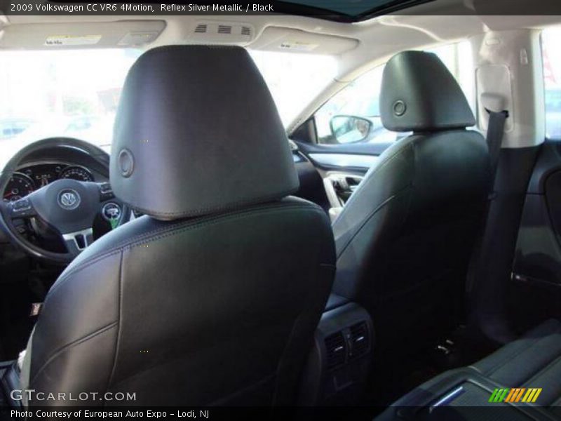 Reflex Silver Metallic / Black 2009 Volkswagen CC VR6 4Motion