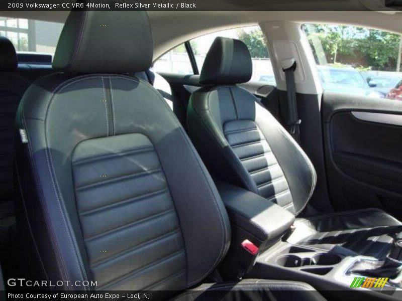 Reflex Silver Metallic / Black 2009 Volkswagen CC VR6 4Motion