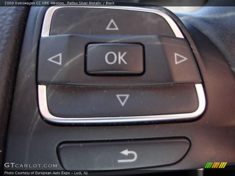 Reflex Silver Metallic / Black 2009 Volkswagen CC VR6 4Motion