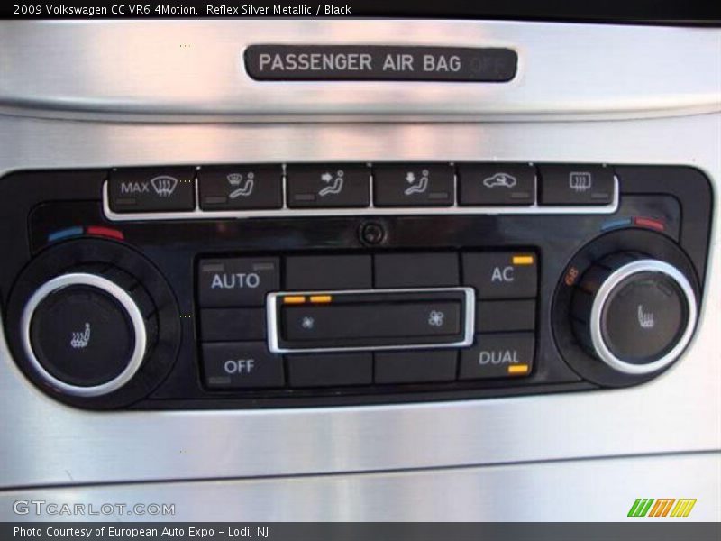Reflex Silver Metallic / Black 2009 Volkswagen CC VR6 4Motion