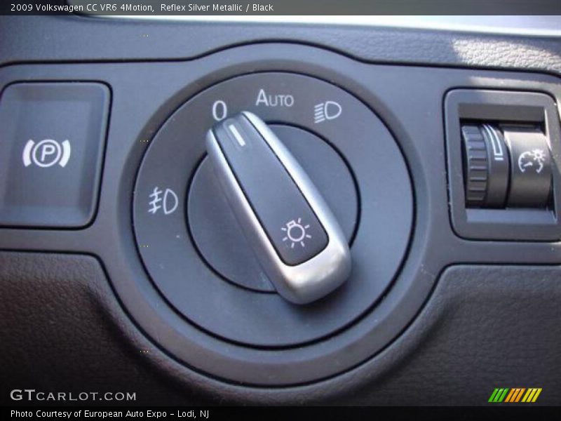 Reflex Silver Metallic / Black 2009 Volkswagen CC VR6 4Motion