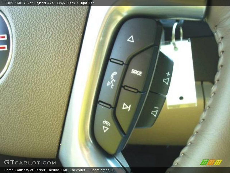 Onyx Black / Light Tan 2009 GMC Yukon Hybrid 4x4