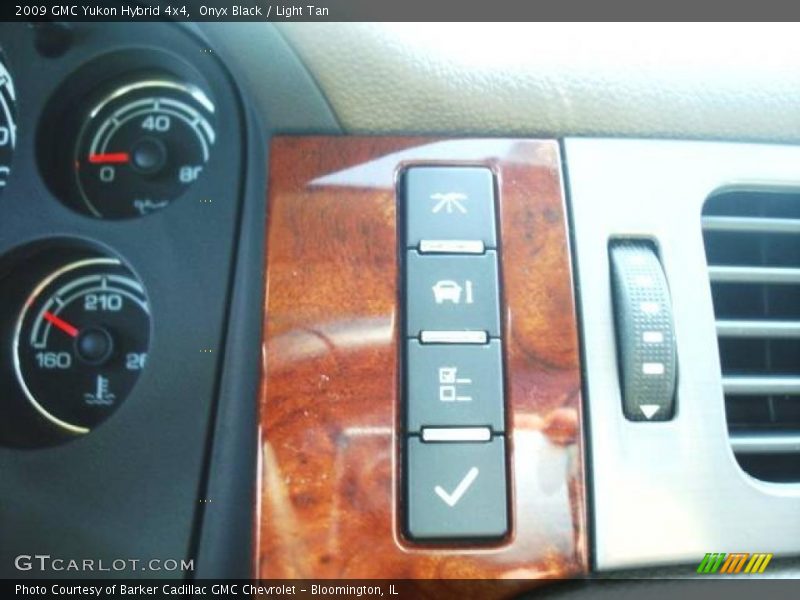 Onyx Black / Light Tan 2009 GMC Yukon Hybrid 4x4