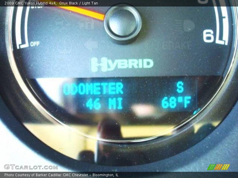 Onyx Black / Light Tan 2009 GMC Yukon Hybrid 4x4