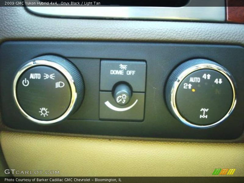 Onyx Black / Light Tan 2009 GMC Yukon Hybrid 4x4