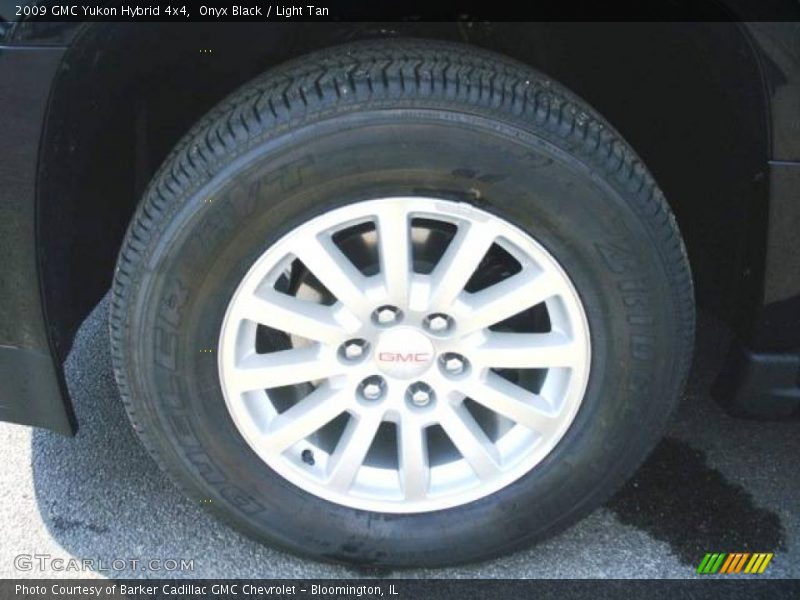 Onyx Black / Light Tan 2009 GMC Yukon Hybrid 4x4