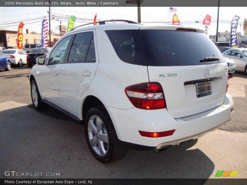 Arctic White / Cashmere 2009 Mercedes-Benz ML 350 4Matic