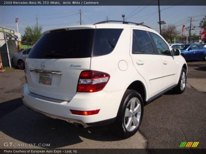 Arctic White / Cashmere 2009 Mercedes-Benz ML 350 4Matic