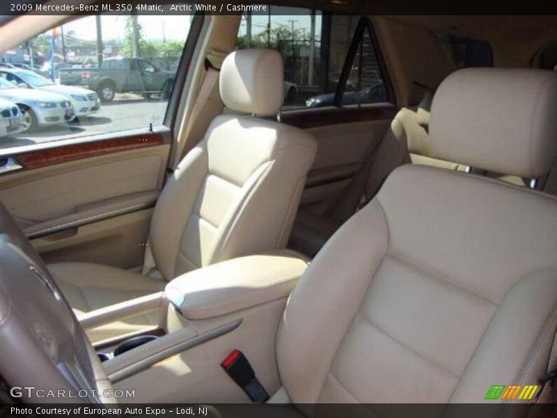 Arctic White / Cashmere 2009 Mercedes-Benz ML 350 4Matic