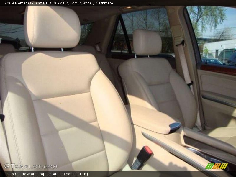 Arctic White / Cashmere 2009 Mercedes-Benz ML 350 4Matic