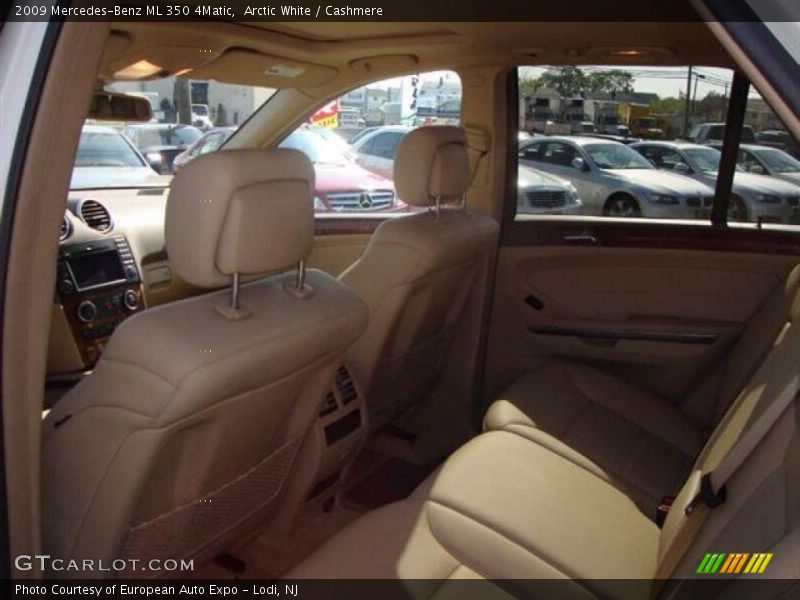 Arctic White / Cashmere 2009 Mercedes-Benz ML 350 4Matic