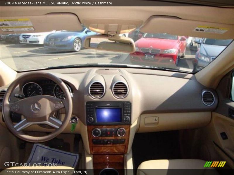 Arctic White / Cashmere 2009 Mercedes-Benz ML 350 4Matic