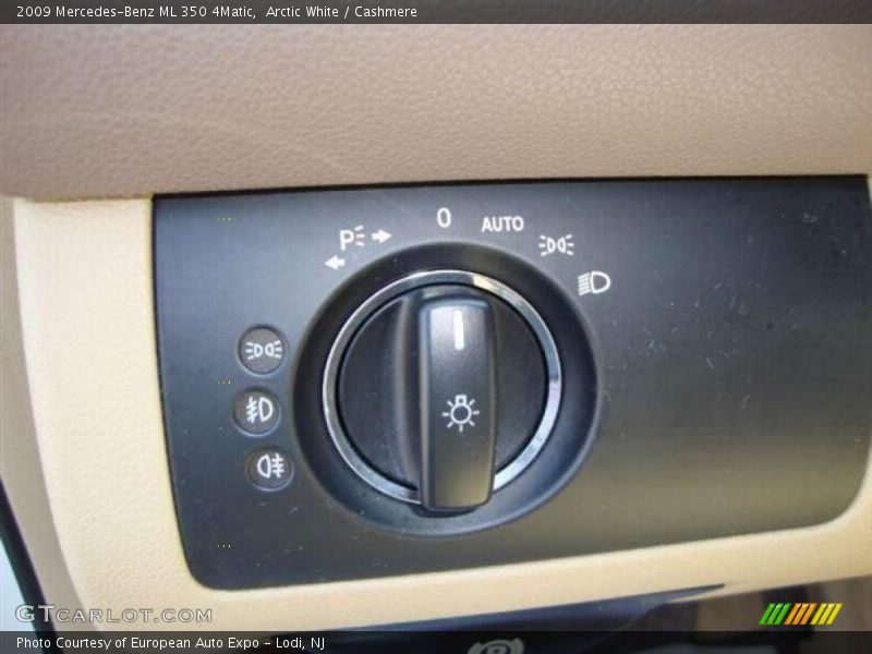 Arctic White / Cashmere 2009 Mercedes-Benz ML 350 4Matic