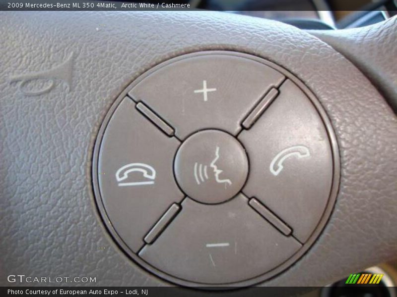 Arctic White / Cashmere 2009 Mercedes-Benz ML 350 4Matic