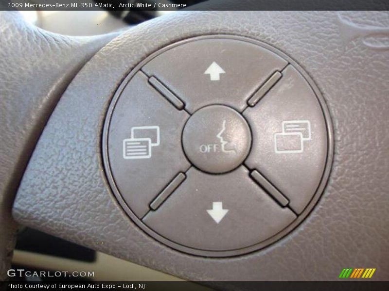 Arctic White / Cashmere 2009 Mercedes-Benz ML 350 4Matic