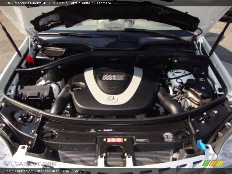 Arctic White / Cashmere 2009 Mercedes-Benz ML 350 4Matic
