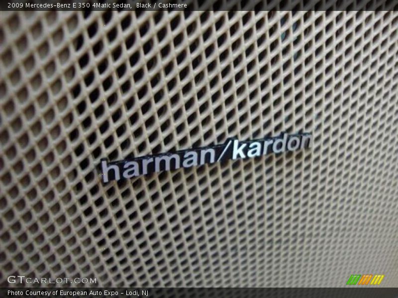 Black / Cashmere 2009 Mercedes-Benz E 350 4Matic Sedan