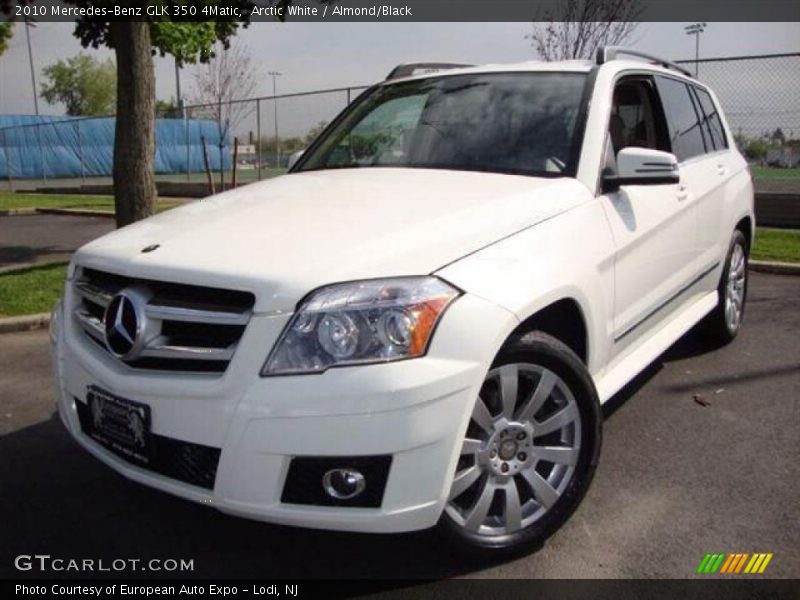 Arctic White / Almond/Black 2010 Mercedes-Benz GLK 350 4Matic