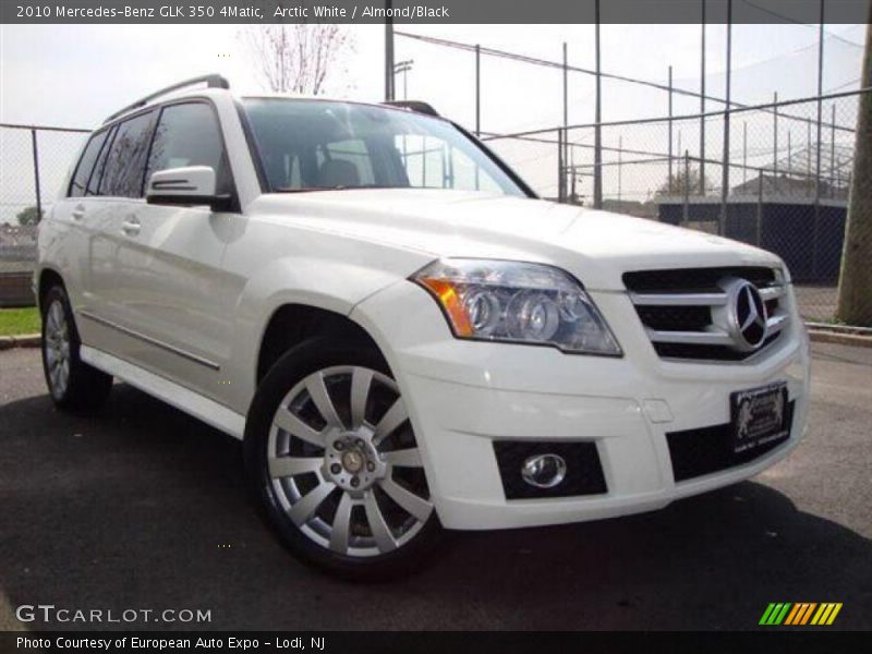 Arctic White / Almond/Black 2010 Mercedes-Benz GLK 350 4Matic