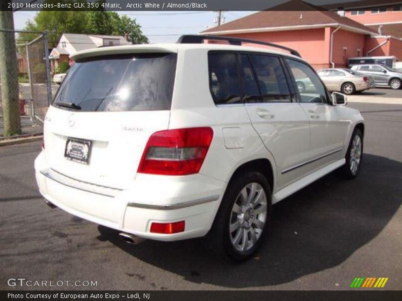 Arctic White / Almond/Black 2010 Mercedes-Benz GLK 350 4Matic