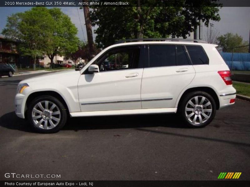 Arctic White / Almond/Black 2010 Mercedes-Benz GLK 350 4Matic