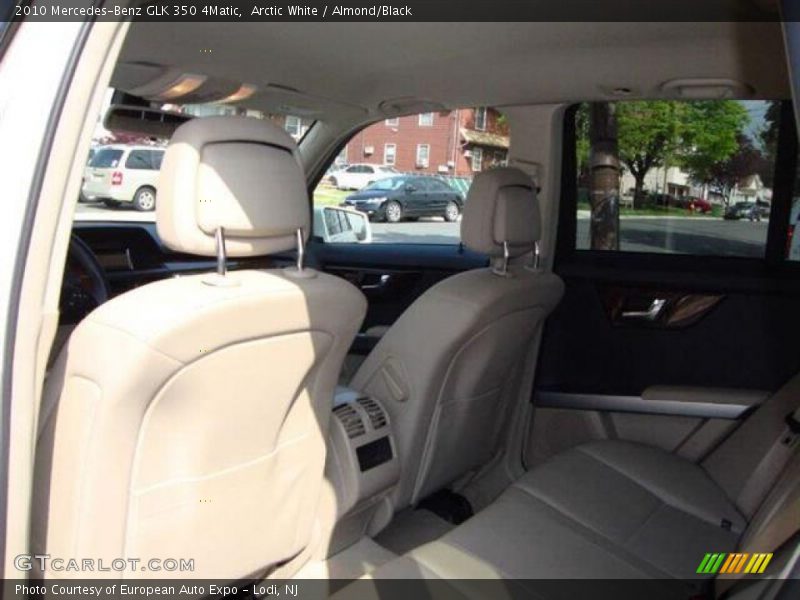 Arctic White / Almond/Black 2010 Mercedes-Benz GLK 350 4Matic