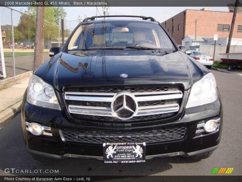 Black / Macadamia 2008 Mercedes-Benz GL 450 4Matic