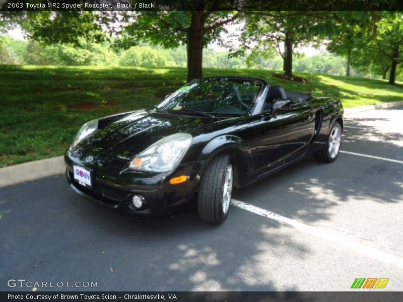 Black / Black 2003 Toyota MR2 Spyder Roadster