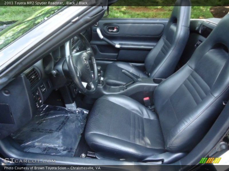 Black Interior - 2003 MR2 Spyder Roadster 