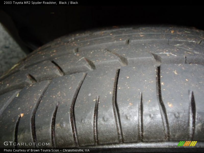 Black / Black 2003 Toyota MR2 Spyder Roadster
