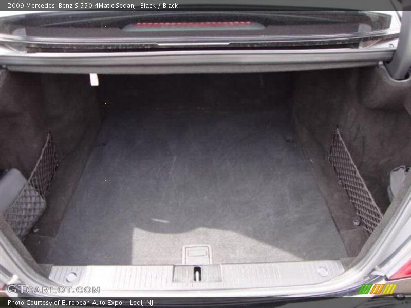 Black / Black 2009 Mercedes-Benz S 550 4Matic Sedan