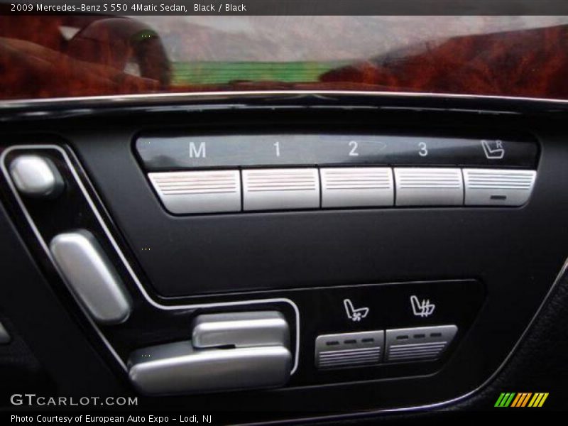 Black / Black 2009 Mercedes-Benz S 550 4Matic Sedan