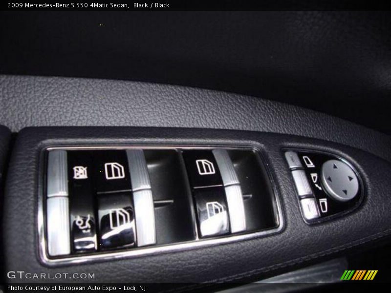 Black / Black 2009 Mercedes-Benz S 550 4Matic Sedan
